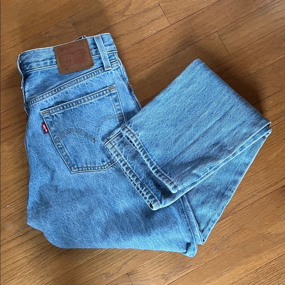 Levi's  premium Light Blue 501 jeans